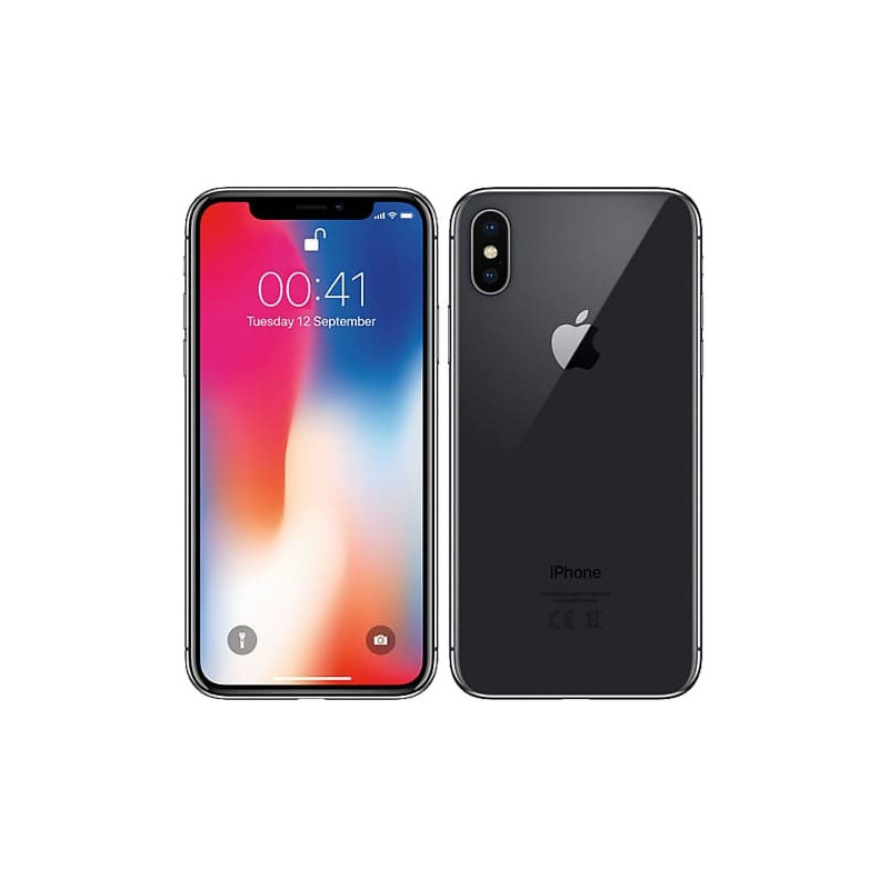 Apple IPhone X 64GB, Gris Espacial, A+