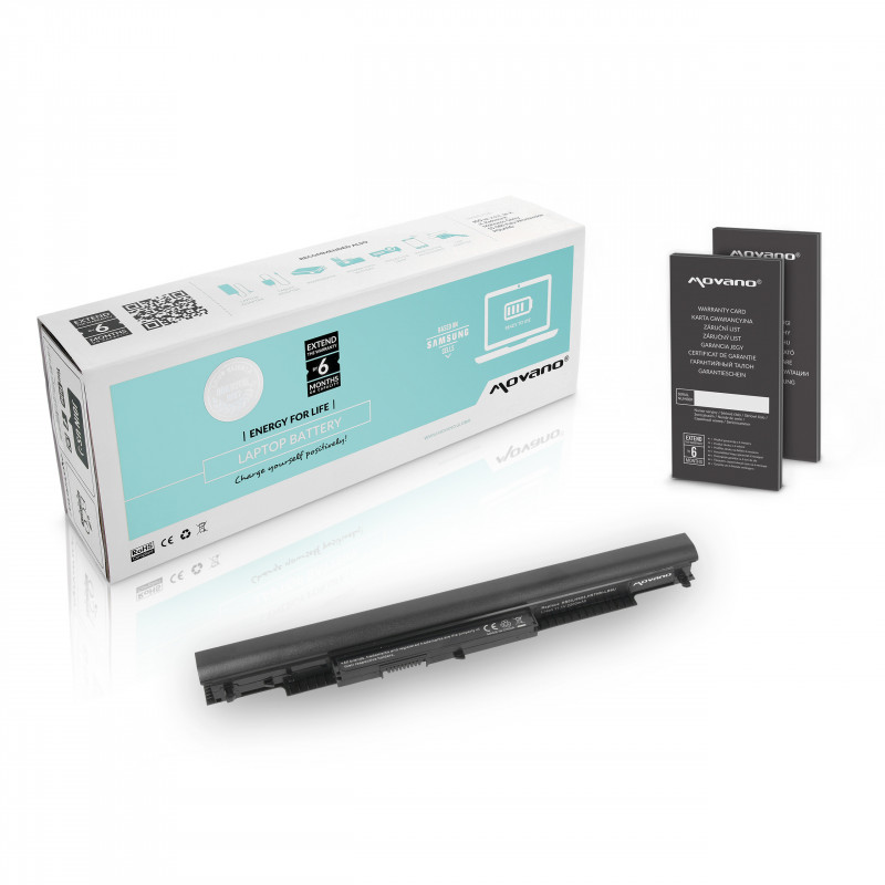 Movano Batería para HP 240 G4, 255 G4 - 11.1v / 11.1V (10.8V) 2200 mAh