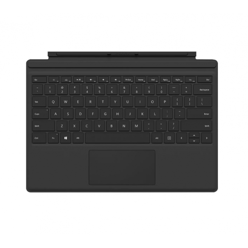 Funda con teclado Original - Microsoft Surface Pro Signature, Surface Pro 3/4/5/6/7 Negro, A+