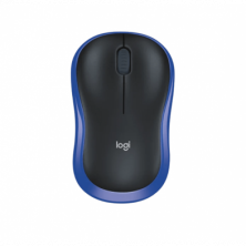 Ratón Logitech M185 Wireless Inalámbrico Azul, Nuevo