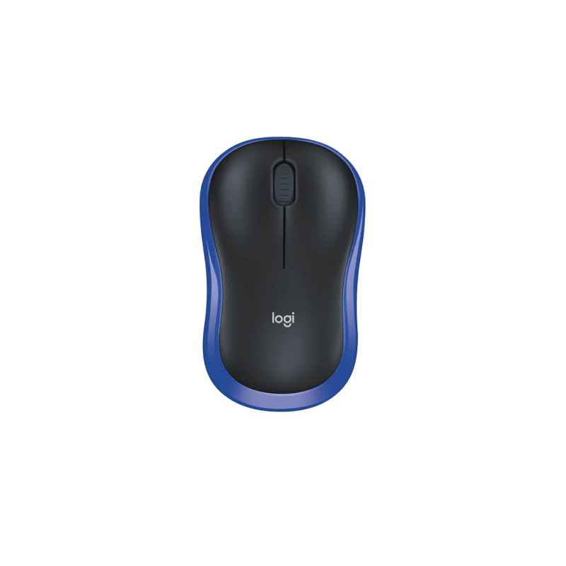 Ratón Logitech M185 Wireless Inalámbrico Azul, Nuevo