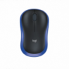 Ratón Logitech M185 Wireless Inalámbrico Azul, Nuevo