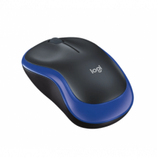 Ratón Logitech M185 Wireless Inalámbrico Azul, Nuevo