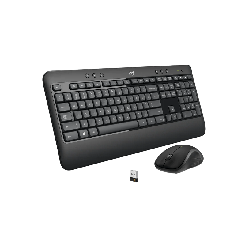 Teclado + Ratón Logitech MK540 Wireless Inalámbrico, Negro, Nuevo