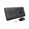 Teclado + Ratón Logitech MK540 Wireless Inalámbrico, Negro, Nuevo