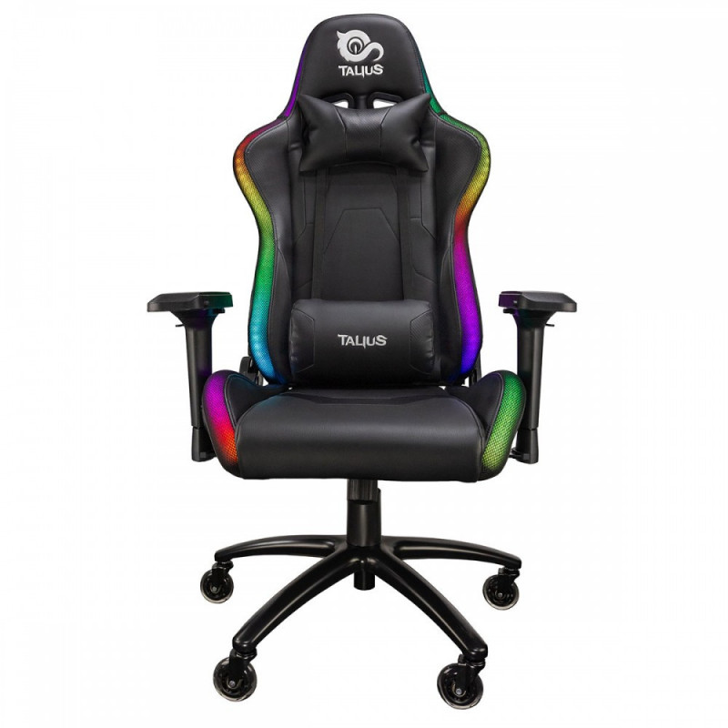 Silla Gaming Talius  Camaleon  RGB, 4D, butterfly, base metal,ruedas 75mm,gas