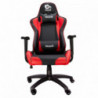 Silla Gaming Talius  Gecko v2  negra/roja, butterfly, base nylon, ruedas nylon