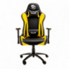 Silla Gaming Talius  Lizard v2  negra/amarilla, 2D, butterfly, base metal, ruedas 60mm, gas clase 4,