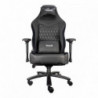 Silla Gaming Talius  Mamut  negra/gris 4D, Frog, base metal, ruedas nylon, hasta 170kg