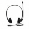 Auriculares de oficina HP T1A67AA USB Headset, Negro, Km0 Caja Original