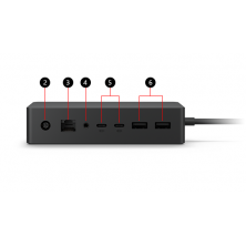 Microsoft Surface Docking Station 1661, A+ + Cargador Incluido