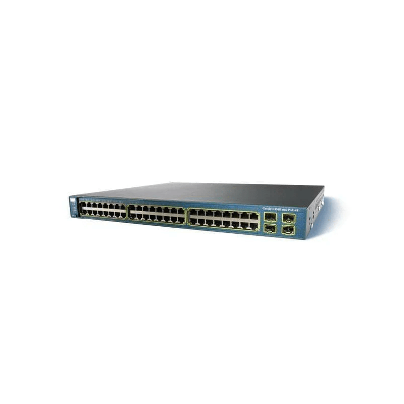 SWITCH Cisco Catalyst WS-3560-48PS Conmutador de 48 puertos POE, A