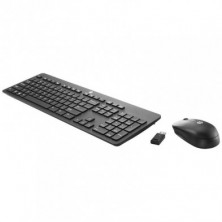 Teclado + Ratón HP Business Slim Inalámbrico Español N3R88AA USB, Negro, Km0 Caja Original