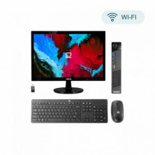 Pack Sobremesa Mini i7 + Monitor 19" + Teclado y ratón HP Business, WiFi