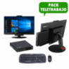 Pack Teletrabajo Lenovo All in One 22" FHD i5, 8GB, SSD 128GB + Teclado + Ratón + Webcam + Altavoz WiFi, A+