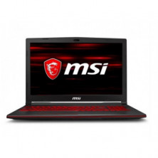 GAMING MSI GL63 15,6" i7-8750H, 16GB, SSD 512GB, NVIDIA GeForce GTX 1660Ti, Nuevo