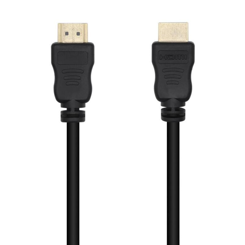 Cable HDMI A/A 1M High Speed Negro