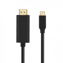 Cable USB Tipo-C a HDMI 1,8M Negro