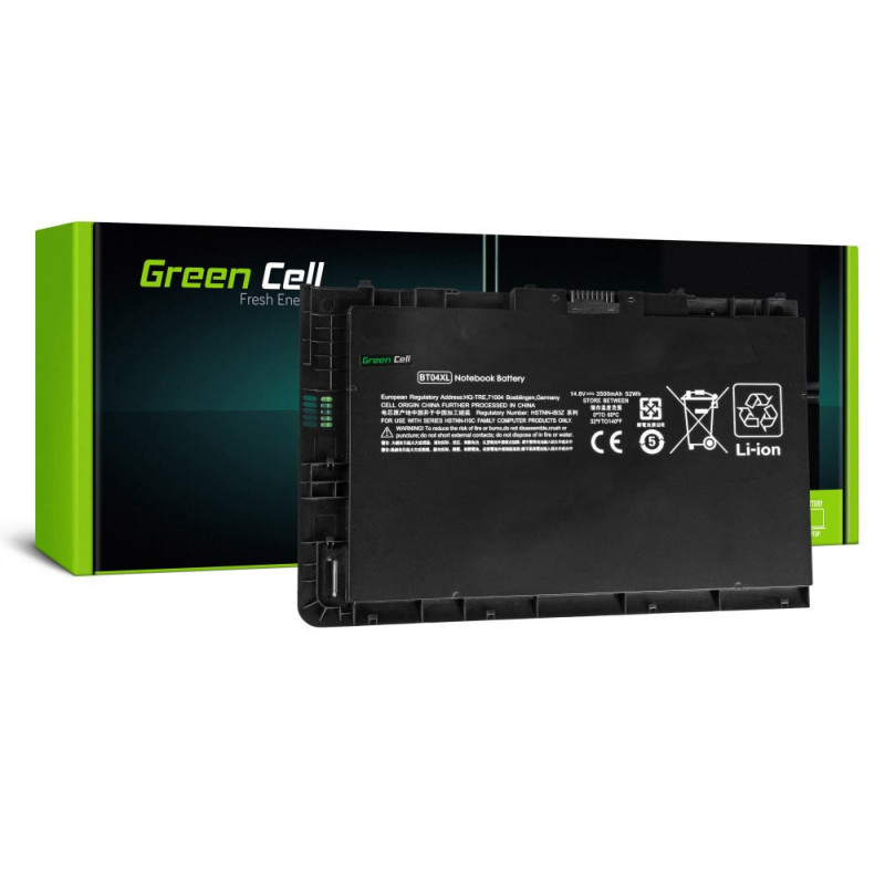 Green Cell Batería para HP EliteBook Folio 9470m 9480m / 14.4V 3500mAh