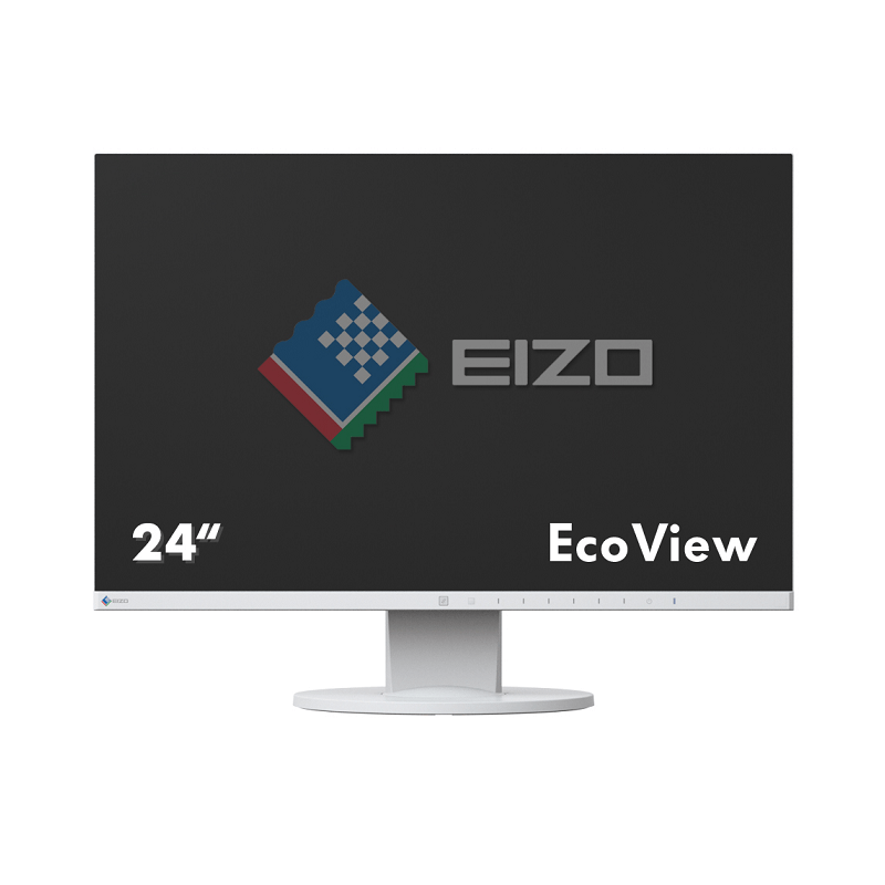 Monitor Eizo FlexScan EV2455 24" 1920 x 1200 WUXGA LCD, Blanco, A+