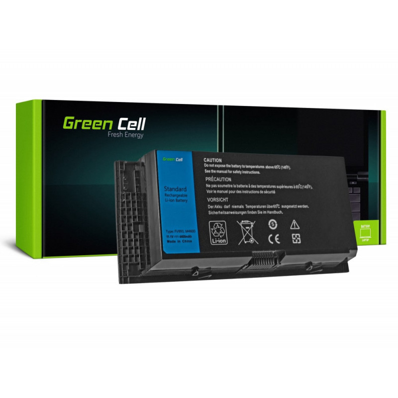 Green Cell Batería para Dell Precision M4600 M4700 M4800 M6600 M6700 / 11.1V 4400mAh