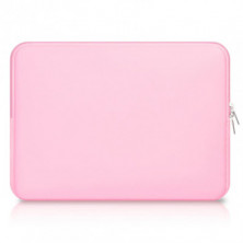 Funda Neopreno Rosa para Portátiles de 12", 12,5", 13" y 13,3"