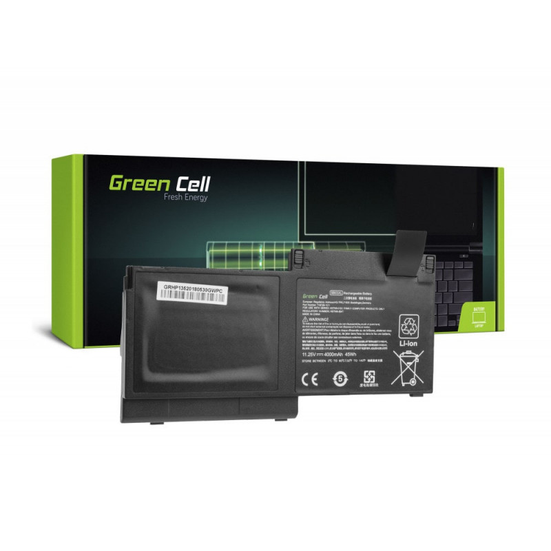 Green Cell  Batería HP EliteBook 720 G1 G2 820 G1 G2 / 11,25V 4000mAh