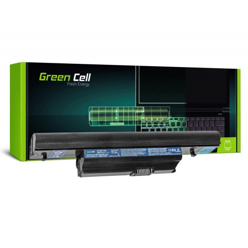 Green Cell  Batería Acer Aspire 5553 5625G 5745 5745G 5820T / 11,1V 4400mAh