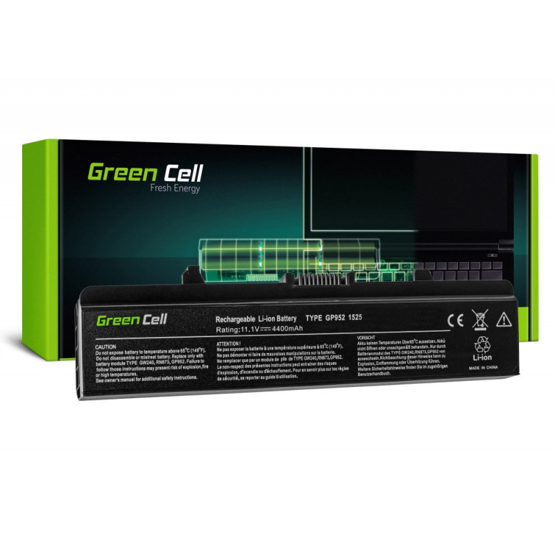 Green Cell  Batería Dell Inspiron 1525 1526 1545 1546 PP29L PP41L / 11,1V 4400mAh