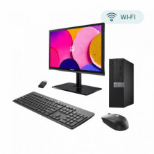 Pack Sobremesa Dell i5 + Monitor 24" + Teclado y ratón HP Business, WiFi