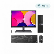 Pack Sobremesa Dell i5 + Monitor 24" + Teclado y ratón HP Business, WiFi