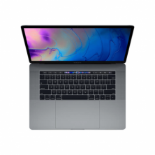 Apple MacBook Pro Touch Bar 15" Retina i7 2,6 Ghz, 16GB, SSD 512GB, 2019, Gris Espacial, 3K, A