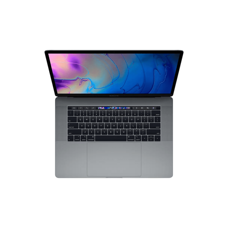 Apple MacBook Pro Touch Bar 15" Retina i7 2,6 Ghz, 16GB, SSD 512GB, 2019, Gris Espacial, 3K, A