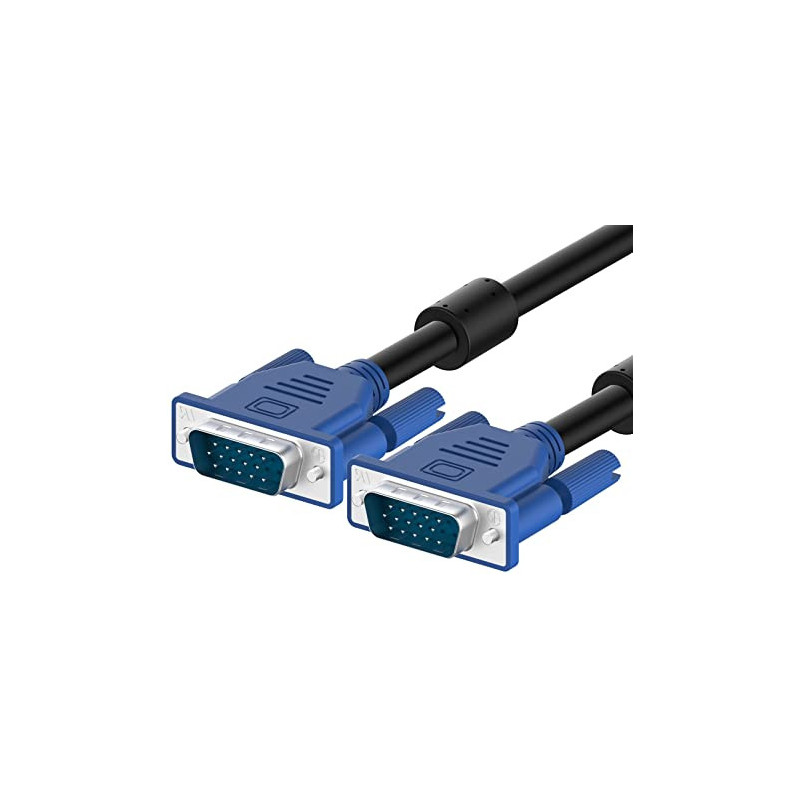 Cable VGA Premium Alta Calidad Macho/Macho 1.8M