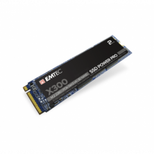 EMTEC X300 M.2 SSD Power Pro 256 GB M.2 2280 NVMe SSD PCIe Gen 3.0 x4 Power Pro 3D NAND