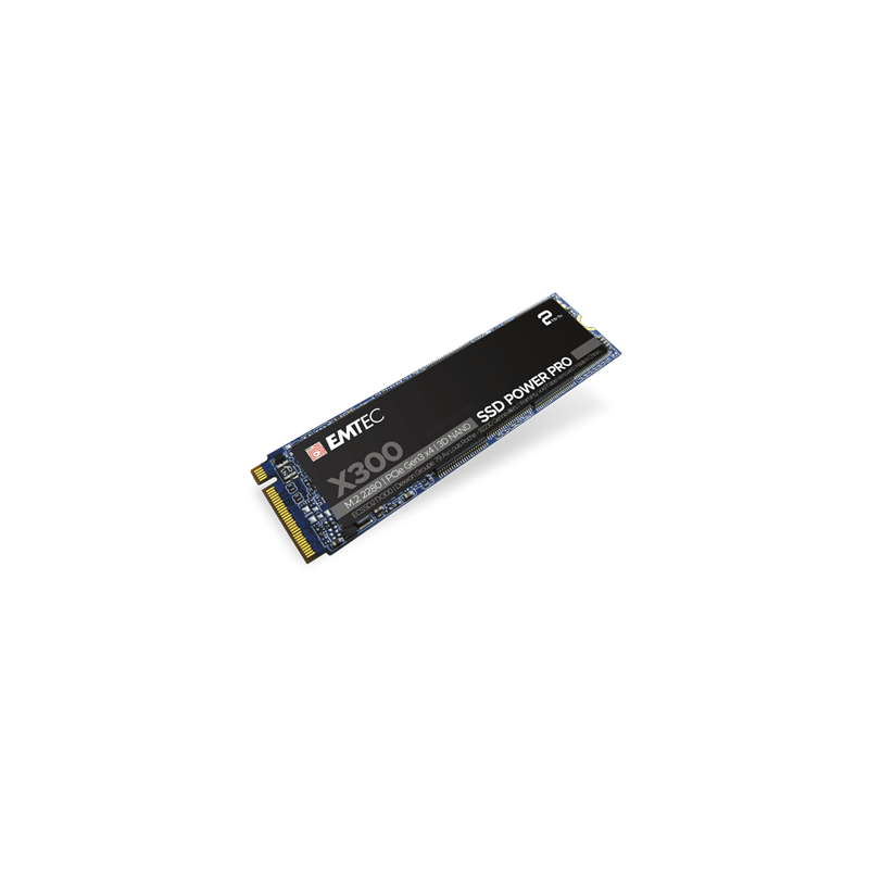 EMTEC X300 M.2 SSD Power Pro 256 GB M.2 2280 NVMe SSD PCIe Gen 3.0 x4 Power Pro 3D NAND