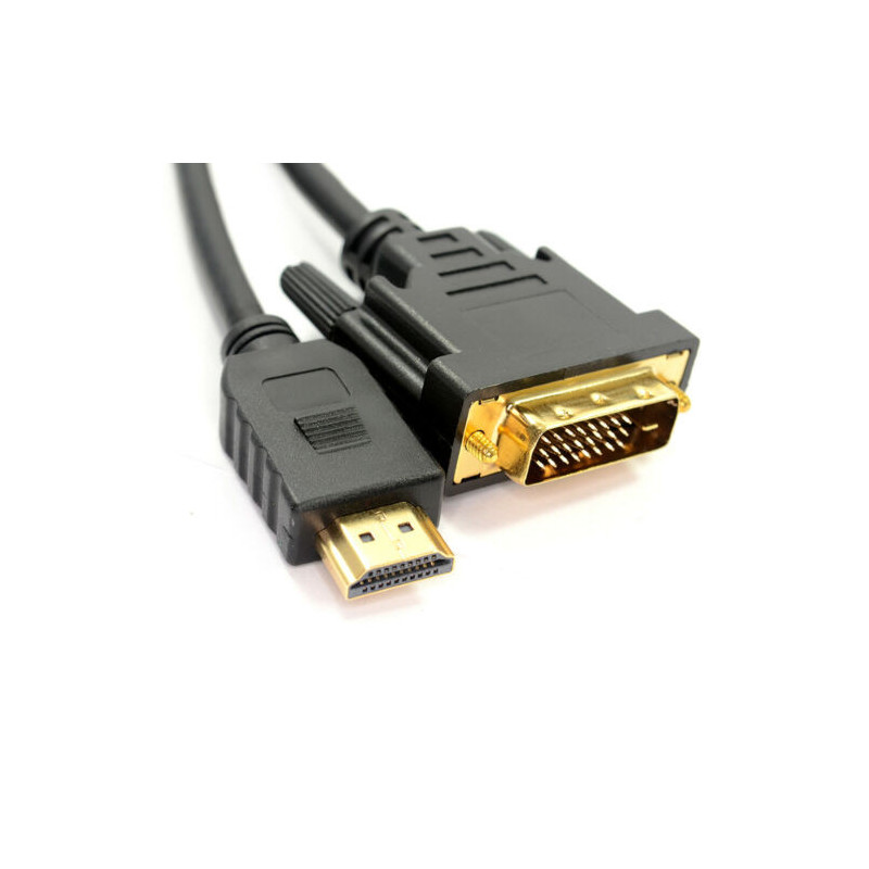 Cable HDMI M a DVI M (24+1) 2M