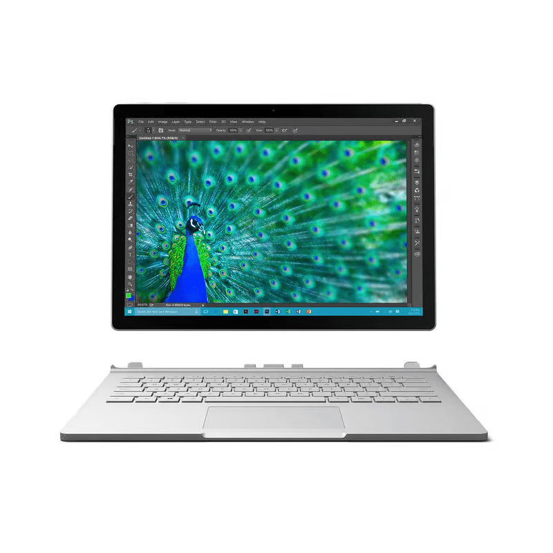 Microsoft Surface Book Táctil 2 en 1 12,3" i5 7300U, 4GB, SSD 128GB, 3K, A+