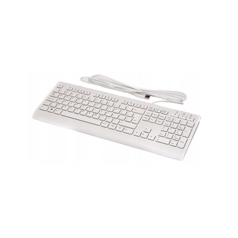 Teclado Medion KB313U USB Keyboard QWERTY, Blanco