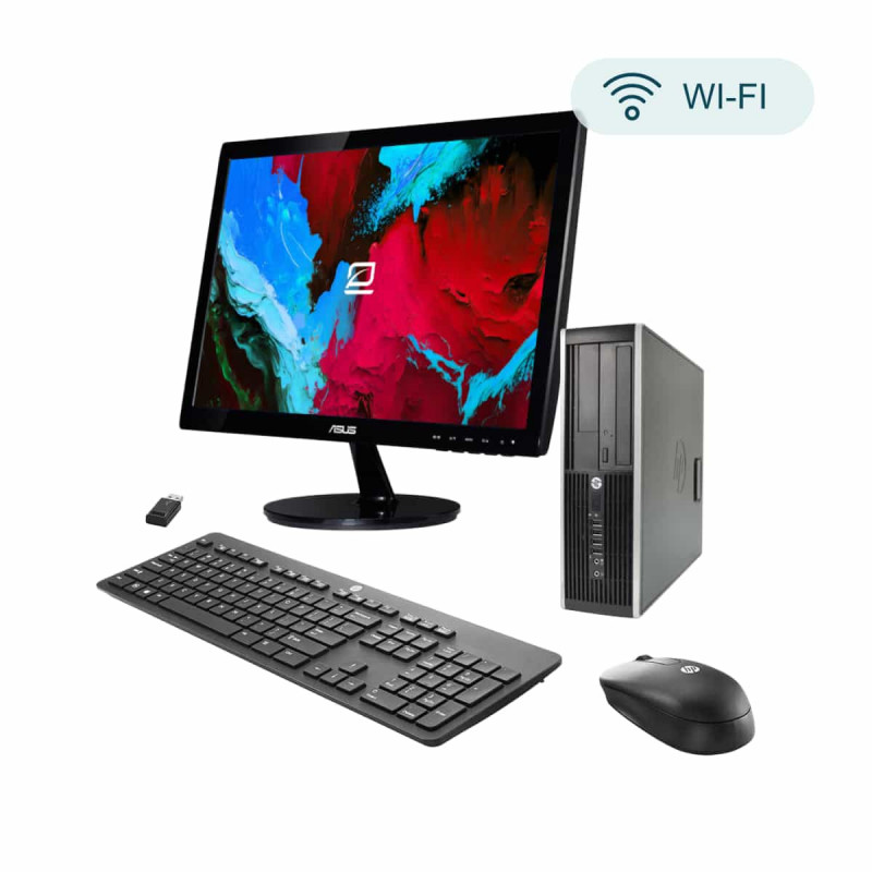 Pack HP Sobremesa SFF i5 + Monitor 19" + Teclado y ratón HP Business, WiFi