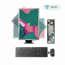 Pack HP GAMING Sobremesa SFF Xeon + Monitor 24" + Teclado y ratón HP Business, WiFi