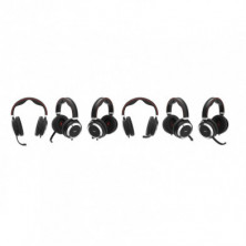 Jabra Evolve 80 MS Duo, Negro, A+