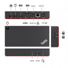 Lenovo ThinkPad Universal USB-C Dock (40AY), A+ + Cargador Incluido