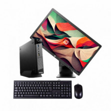 Pack Sobremesa Mini i7 + Monitor 23" + Teclado y ratón PCCase, WiFi