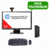 Pack Teletrabajo Dell 3020 Micro Tiny i5 4570T, 8GB RAM, 128GB SSD + Monitor 23" + Teclado + Ratón + Webcam, WiFi