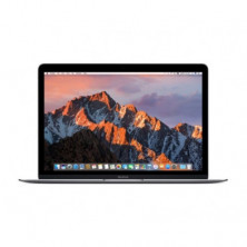 Apple MacBook Retina 12", Intel Core M3 Doble Núcleo, 8GB, SSD 256GB, 2016, Gris espacial, A+