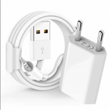 Cargador + Cable Lightning USB 1M para iPhone 7 8 Plus 6 6S PLUS X XR XS Max 11 Pro MAX 5 5S SE