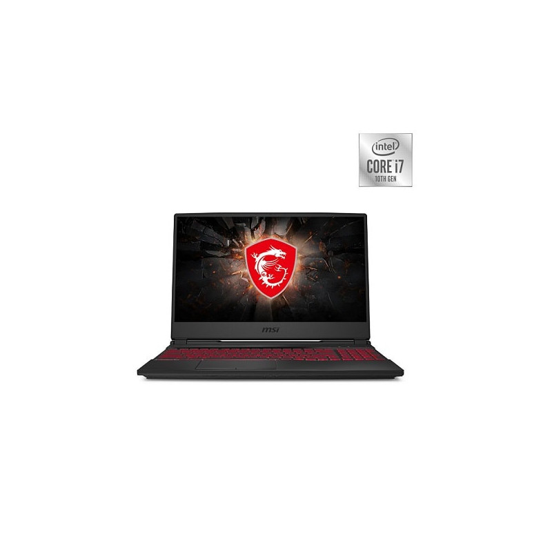 GAMING MSI GL65 Leopard 10SFR 15,6", i7 10750H, 16GB RAM, SSD 1TB, FHD, GeForce RTX 2070 6GB, Nuevo