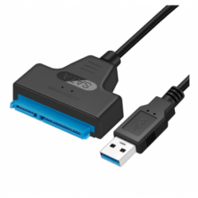 Cable USB SATA 3 adaptador a USB 3.0, compatible con disco duro externo HDD SSD de 2,5 pulgadas, Cable Sata III de 22 pines