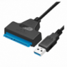 Cable USB SATA 3 adaptador a USB 3.0, compatible con disco duro externo HDD SSD de 2,5 pulgadas, Cable Sata III de 22 pines